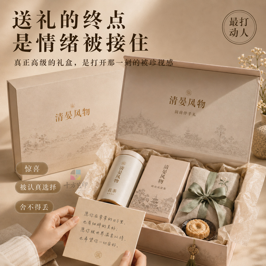 文创产品包装设计-黄精包装设计-湖南长沙十方艺印包装